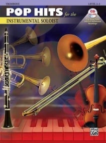 Pop Hits for the Instrumental Soloist - Trombone published by Alfred (Book & CD)