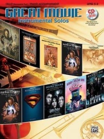 Great Movie Instrumental Solos - Cello published by Alfred (Book & CD)