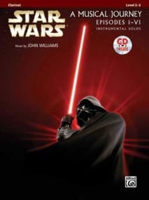 Star Wars Episodes I-VI - Clarinet published by Alfred (Book & CD)