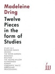 Dring: 12 Pieces in the Form of Studies for Piano published by Weinberger