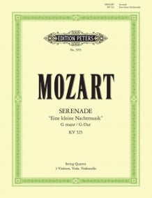 Mozart: Serenade in G K525 Eine Kleine Nachtmusik published by Peters