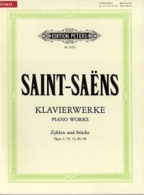 Saint-Saens: Selected Piano Works published by Peters