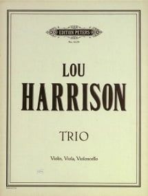 Harrison: String Trio published by Peters