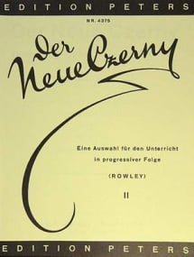 Rowley: New Czerny Volume 2 for Piano published by Peters