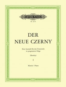 Rowley: New Czerny Volume 1 for Piano published by Peters