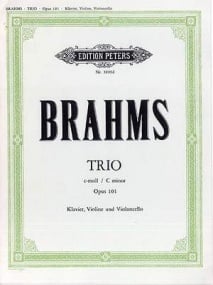 Brahms: Piano Trio No. 3 in C minor Opus 101 published by Peters