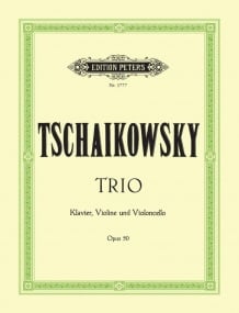 Tchaikovsky: Piano Trio in A minor Opus 50 published by Peters