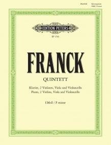 Franck: Piano Quintet in F minor published by Peters