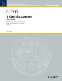Pleyel: Prussian String Quartets B331-333 published by Schott