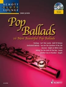 Pop Ballads for Flute & Piano published by Schott - Book & CD