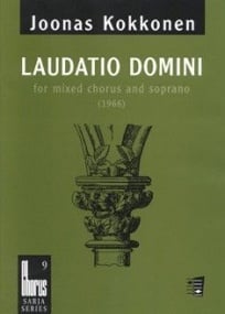 Kokkonen: Laudatio Domini published by Warner Chappell Finland - Vocal Score