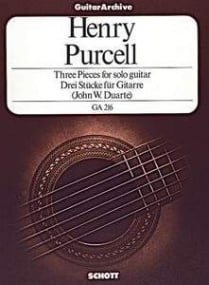 Purcell: Three Pieces for Guitar published by Schott