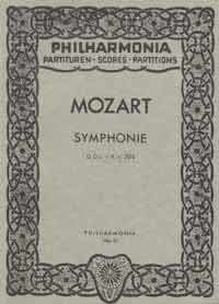 Mozart: Symphony No. 38 D major KV 504 (Study Score) published by Philharmonia