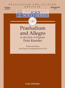 Kreisler: Praeludium & Allegro for Violin & Piano published by Fischer