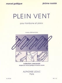 Galiegue: Plein Vent for Trombone published by Leduc