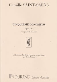 Saint-Saens: Piano Concerto No. 5 Opus 103 in F major published by Durand