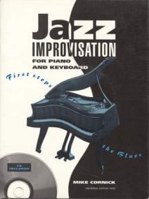 Cornick: Jazz Improvisation for Piano and Keyboard published by Universal Edition Book & CD