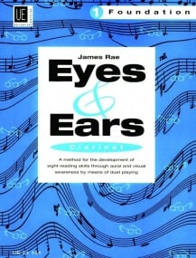 Rae: Eyes and Ears Book 1 for Clarinet Duet published by Universal Edition