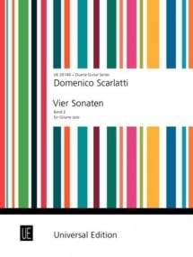 Scarlatti: 4 Sonatas Vol 2 for Guitar published by Universal