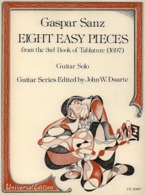 Sanz: Eight Easy Pieces for Guitar published by Universal