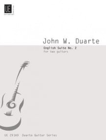 Duarte: English Suite No 2 Opus 77 for Two Guitars published by Universal Edition