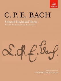 C P E Bach: Selected Keyboard Works Book 4 published by ABRSM