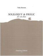 Bowen: Soliloquy & Frolic for Flute published by Emerson