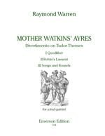 Warren: Mother Watkins' Ayres for Wind Quintet published by Emerson