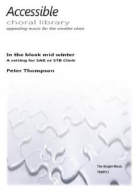Thompson: In the bleak midwinter SAB published by Tim Knight Music