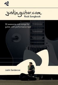 Justinguitar.com Rock Songbook for Guitar published by Wise