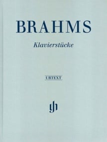 Brahms: Piano Pieces published by Henle (Cloth Bound)