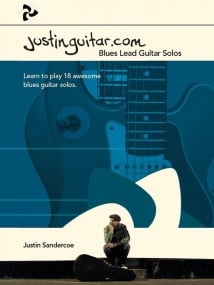 Justinguitar.com Blues Lead Guitar Solos published by Wise