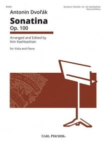 Dvorak: Sonatina Opus 100 for Viola & Piano published by Fischer