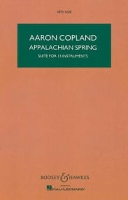 Copland: Appalachian Spring Suite (Study Score) published by Boosey & Hawkes