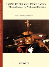 10 Sonatas for Violin & Basso published by Ricordi
