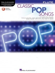 Classic Pop Songs Instrumental Playalong for Flute published by Hal Leonard (Book/Online Audio)