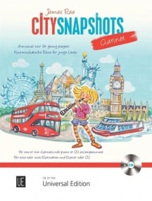 Rae: City Snapshots for Clarinet published by Universal Edition