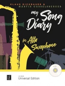 Dickbauer: My Song Diary - Alto Saxophone published by Universal (Book & CD)