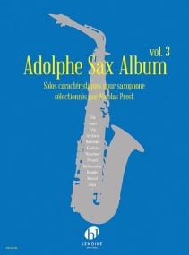 Adolphe Sax Album 3 published by Lemoine