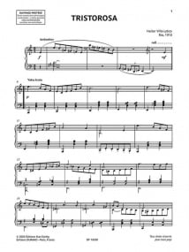 Villa-Lobos: uvres pour piano published by Eschig