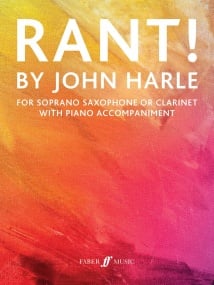 Harle: Rant! for Saxophone published by Faber