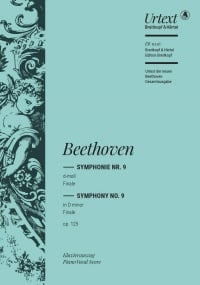 Beethoven: Symphony No. 9 in D minor Opus 125 published by Breitkopf - Vocal Score