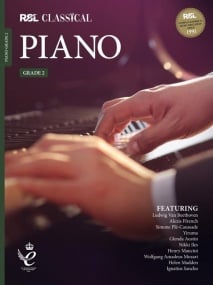 RSL Classical Piano Grade 2 from 2021
