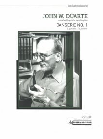 Duarte: Danserie No 1 for two guitars published by Doberman