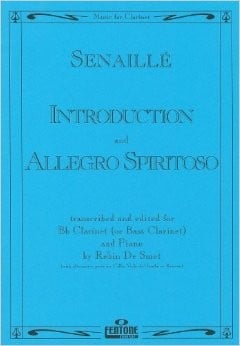 Senaille: Introduction and Allegro Spiritoso published by Fentone