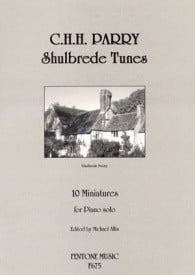 Parry: Shulbrede Tunes for Piano published by Fentone