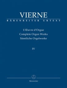 Vierne: Complete Organ Works Vol. 4: Symphony No. 4 op. 32