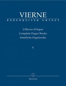 Vierne: Complete Organ Works Vol. 5: Symphony No. 5 op. 47
