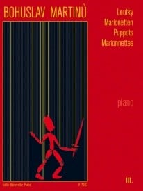 Martinu: Puppets III for Piano published by Barenreiter