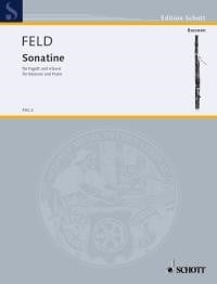 Feld: Sonatina for Bassoon published by Schott